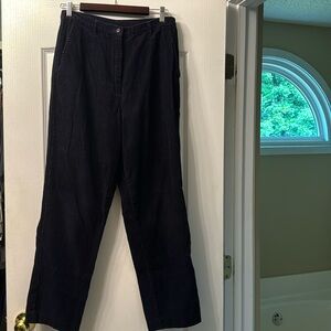 Vintage Charter Club navy blue corduroy pants